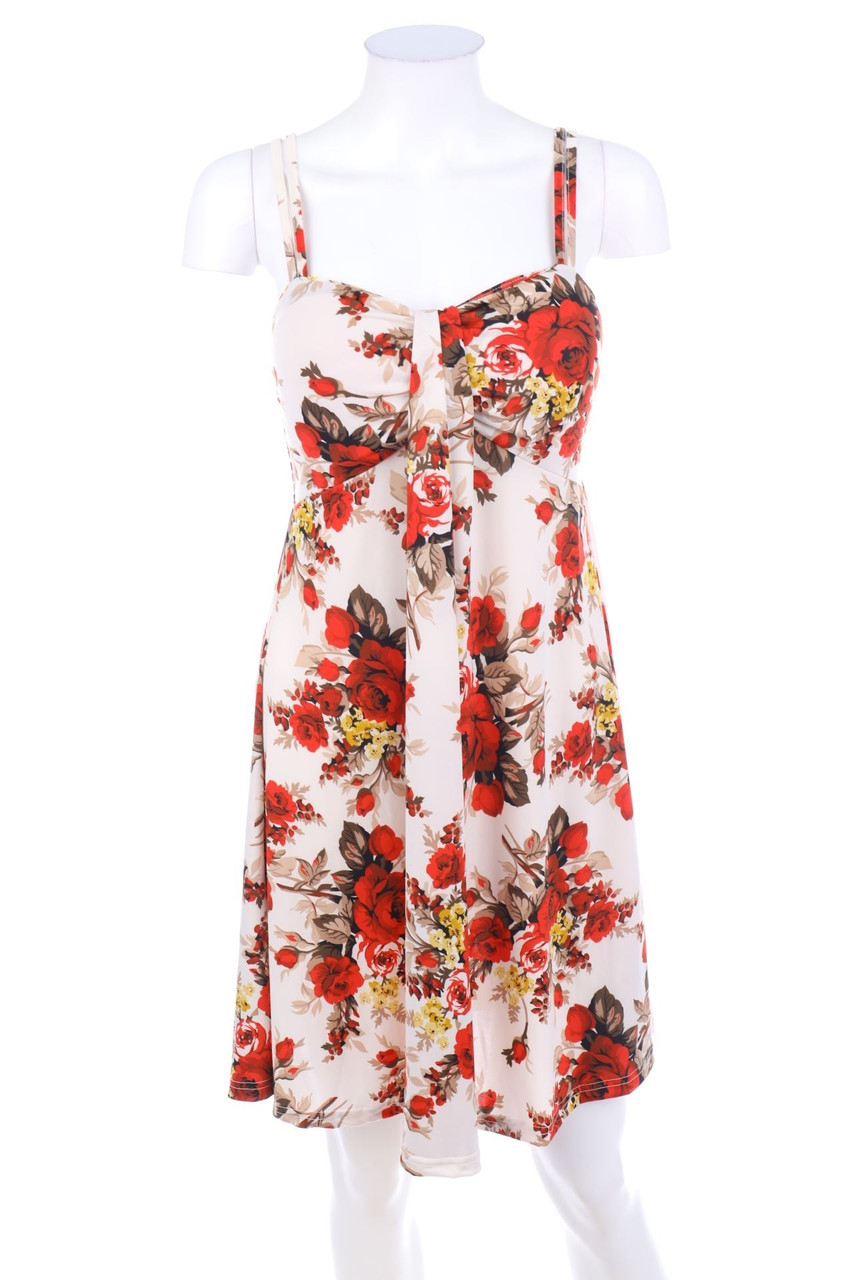 No Label - Dress with Flower Print - XS