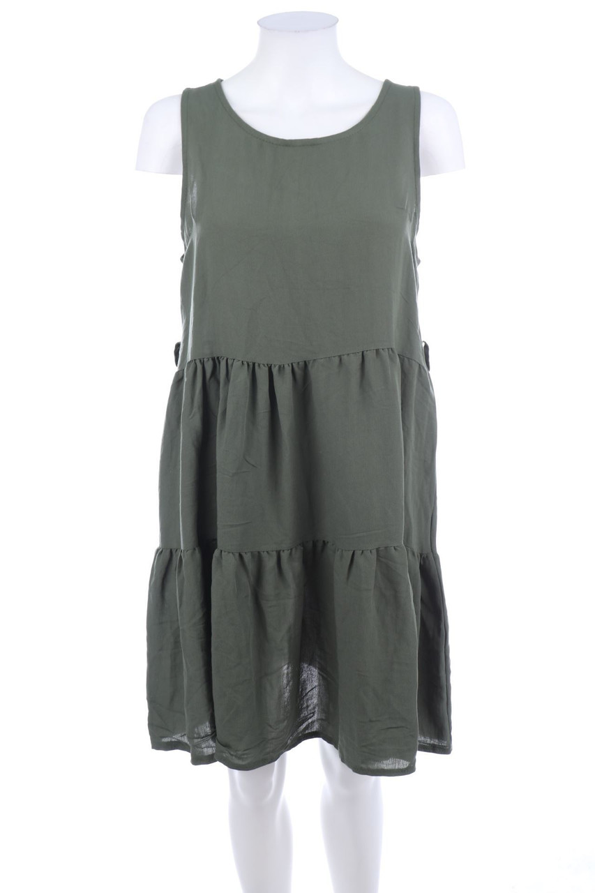 Ohne Label - Kleid mit Falten - XL