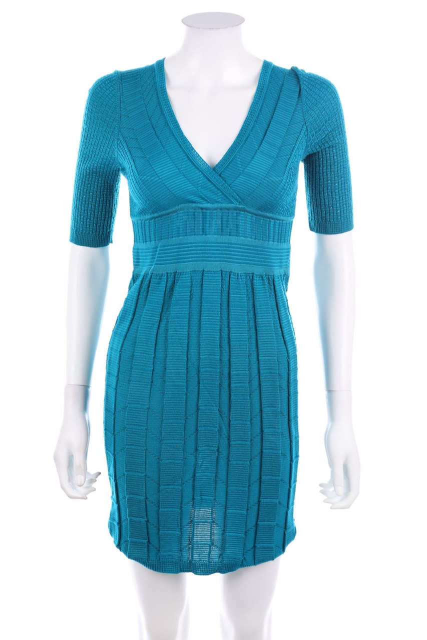 M MISSONI - Knit Dress with Wrap-Effect - XXS
