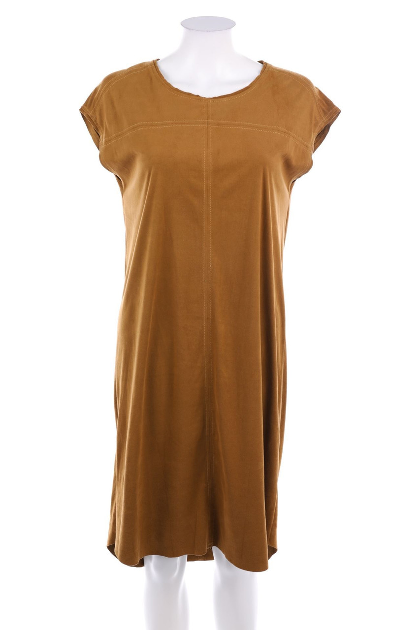 KAREN BY SIMONSEN - Faux Leather-Dress, Hippie Style - D 36