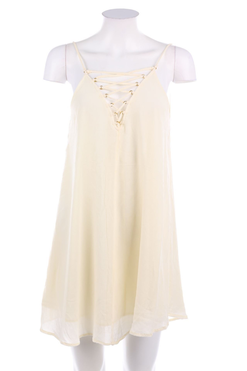 H&M - Träger-Kleid mit Schnürung - D 36