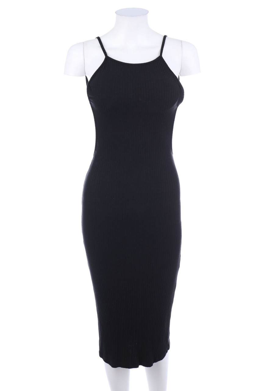 No Label - Maxi Dress with Deep Back Cutout - D 36