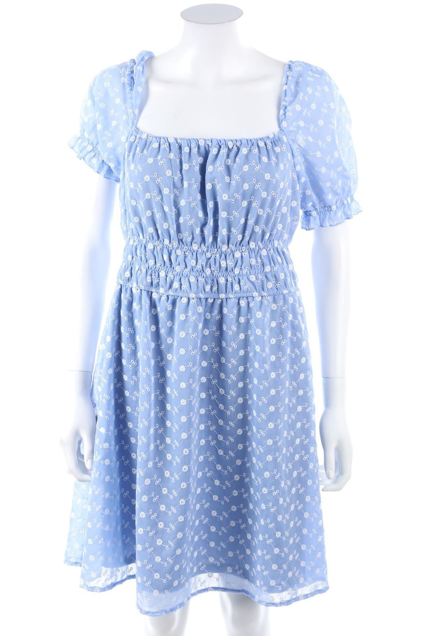 sinsay - Shortsleeve Blouse with Embroideries - L