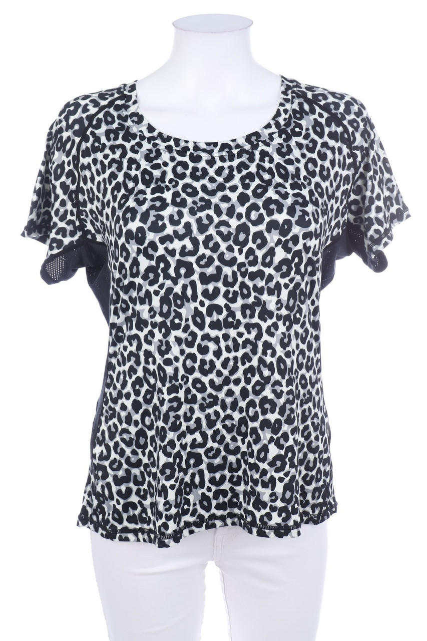 BRUNEX - Sport T-Shirt mit Leo-Print - L