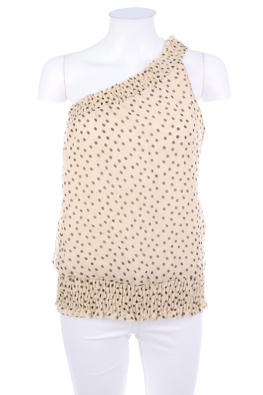 AMISU - One Shoulder-Chiffon-Bluse - S