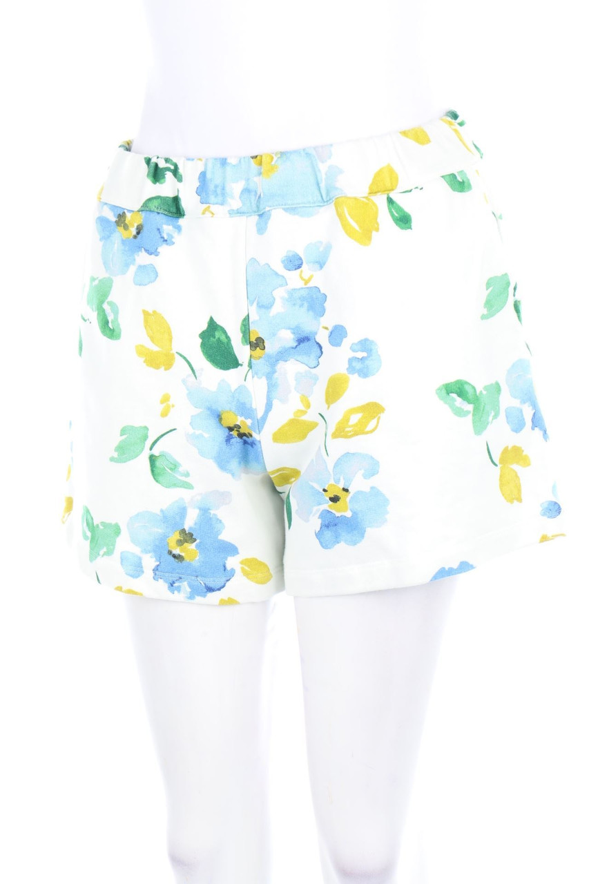 TWOTHIRDS - Sweat-Shorts with Flower Print - M