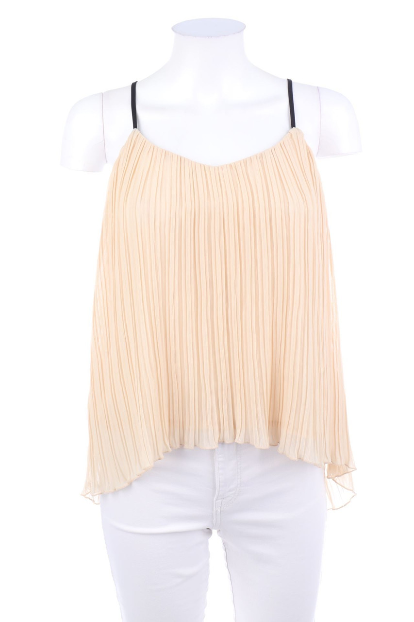 FORCAST - Plissee-Top in A-Linie - D 36