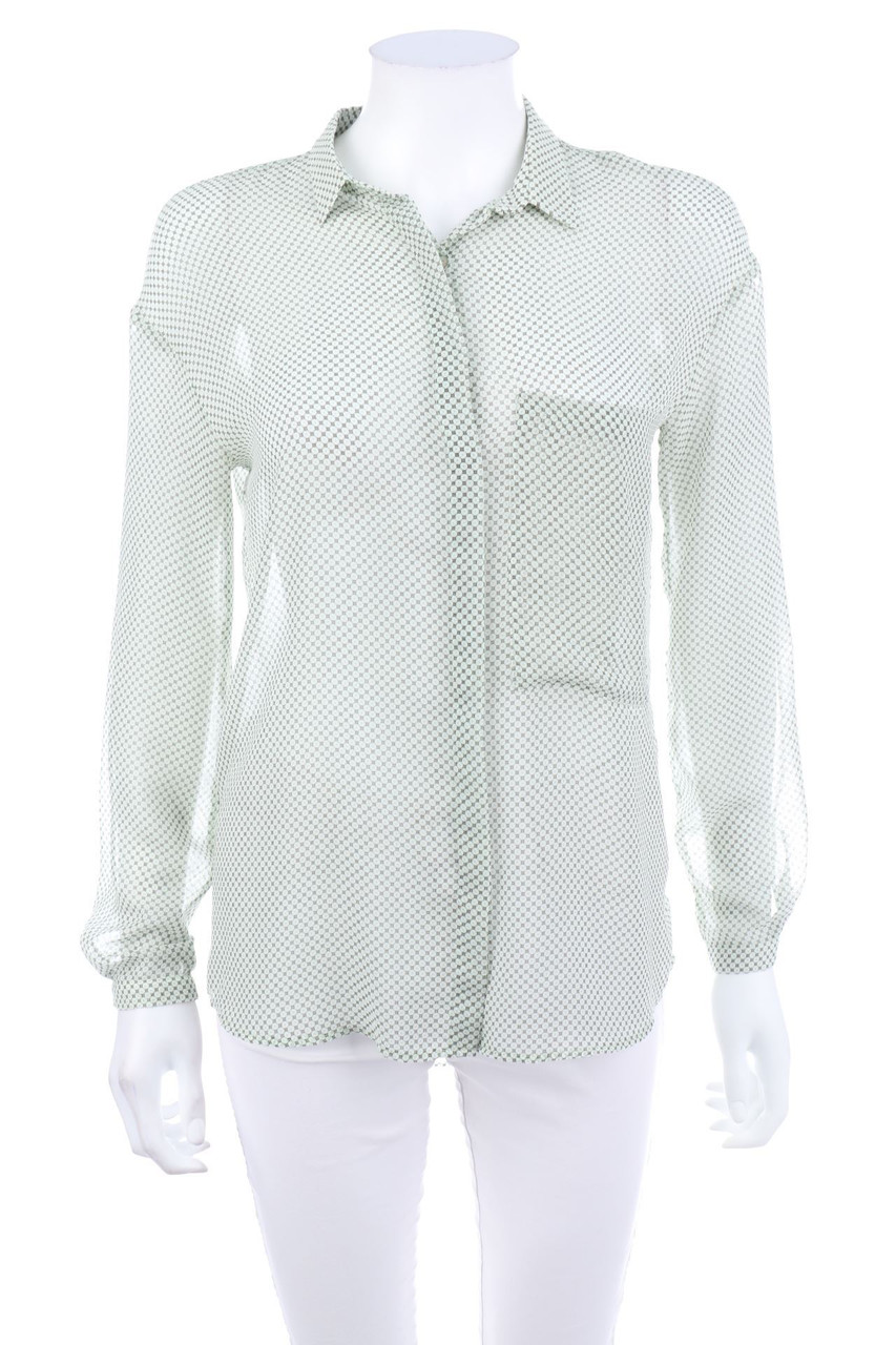 ZARA - Hemd-Bluse mit Muster - S