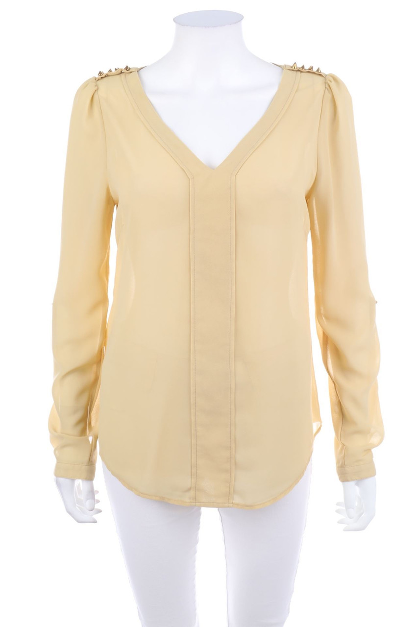 OSLEY - Bluse mit Applikationen - M