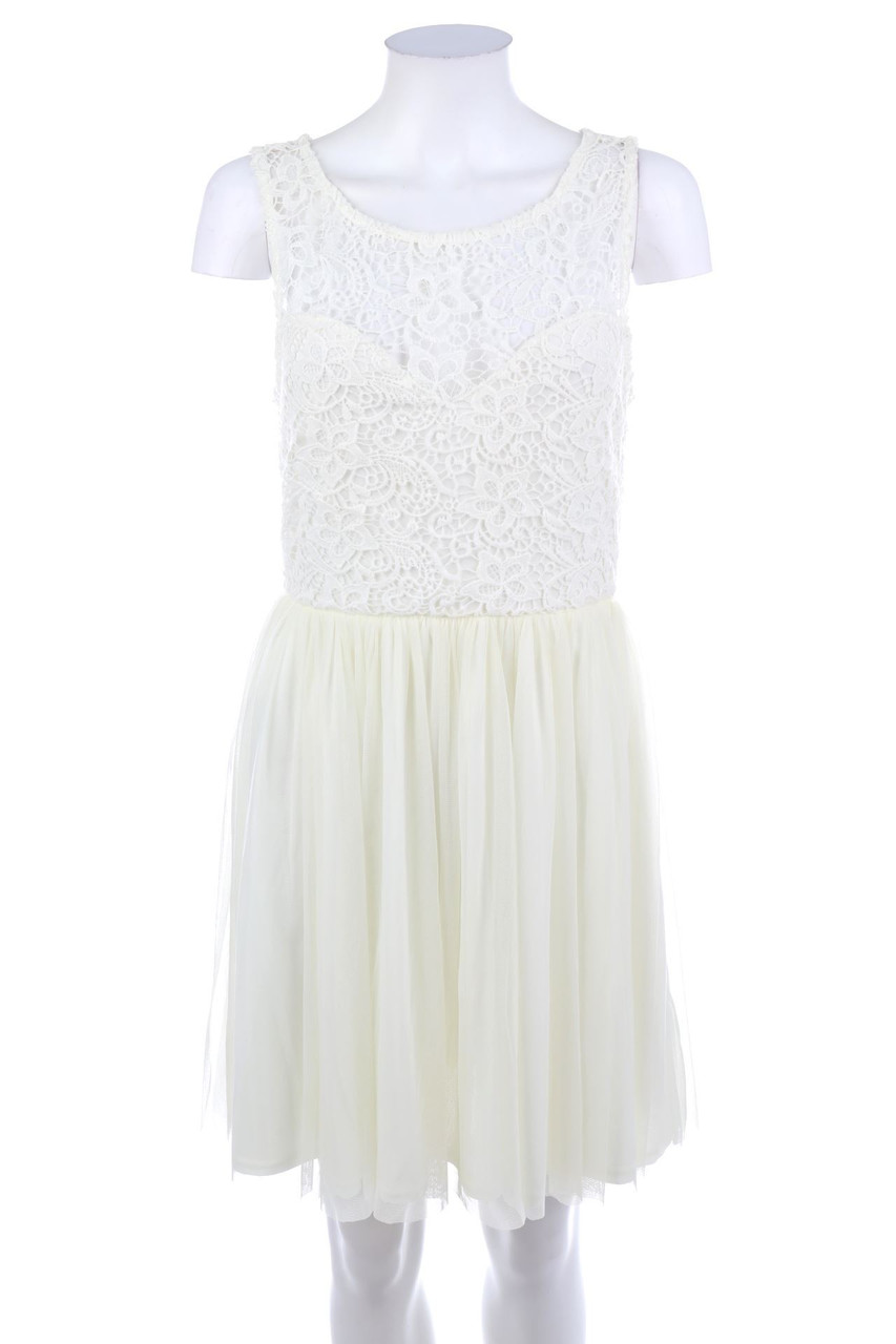 TALLY WEiJL - Tulle-Dress with Lace - D 40