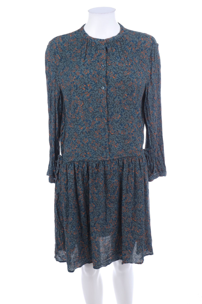 Jake*s - Blusenkleid mit Blumen-Print - D 40