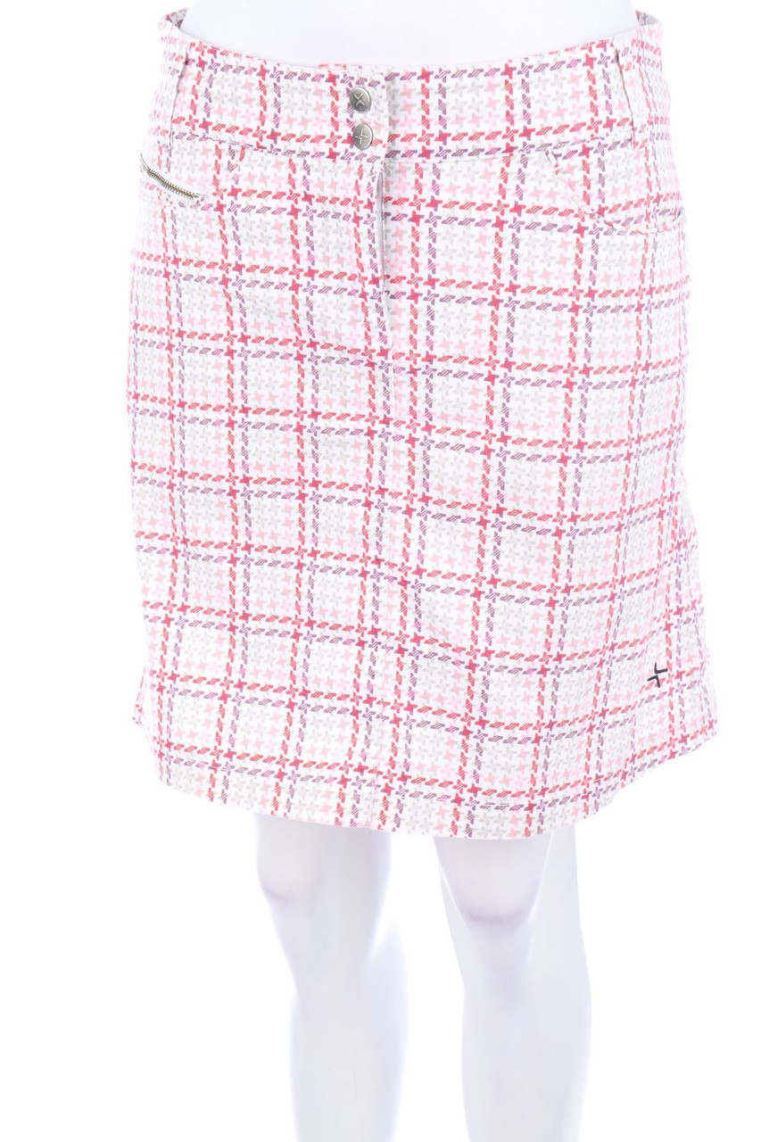 cross - Skort with Tartan Pattern - S