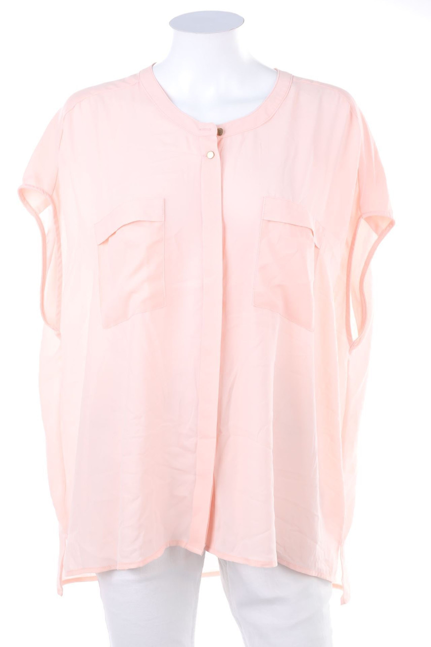 HEINE - Blouse Top with Patch Pockets - D 48