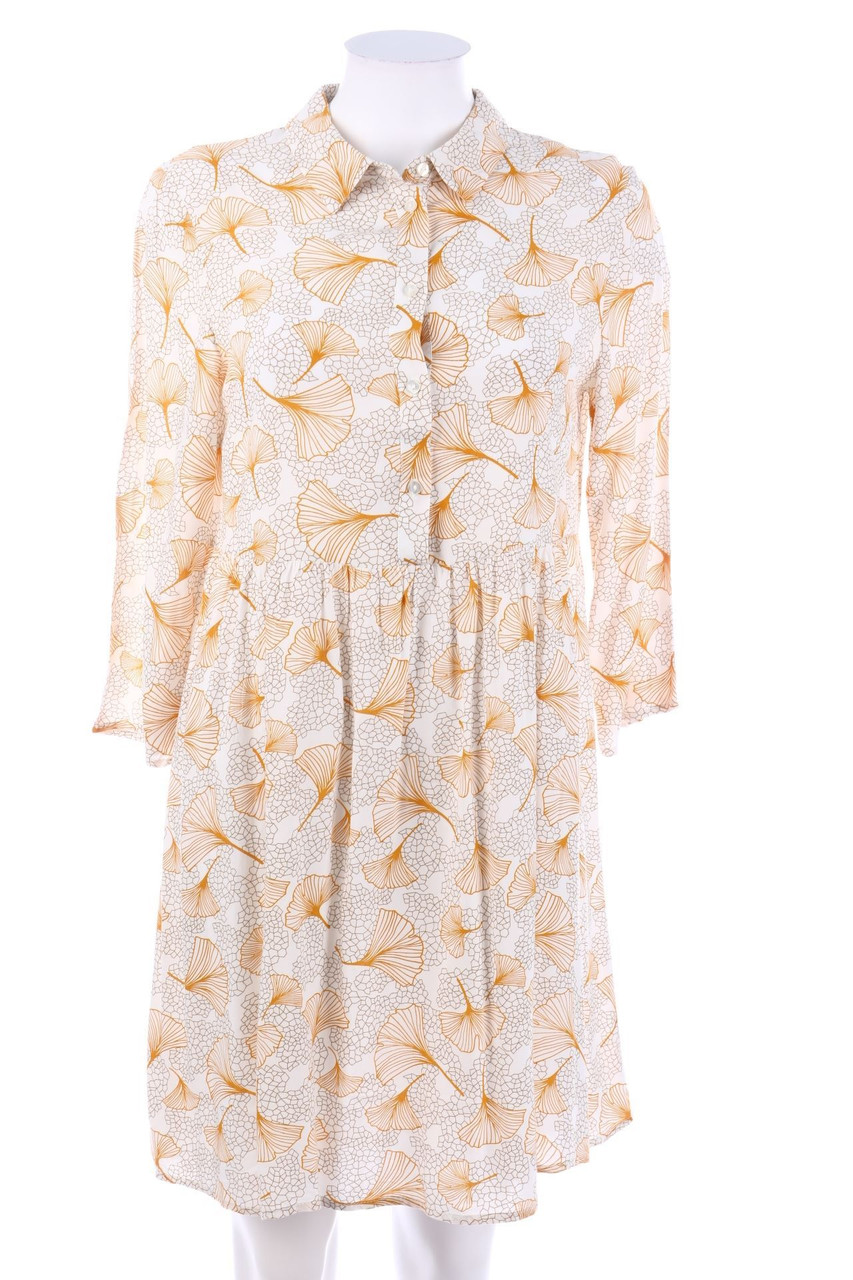 VILA - Blusenkleid mit Print - D 38