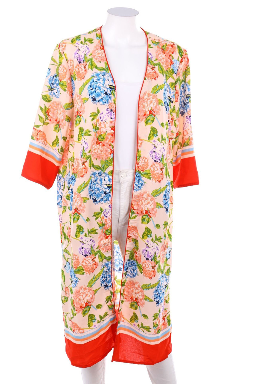 ONLY - Kimono mit Blumen-Print - D 40