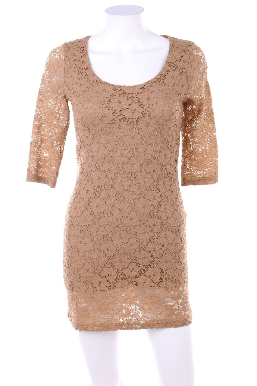 orsay - Spitzen-Long-Bluse mit 3/4-Ärmel - M