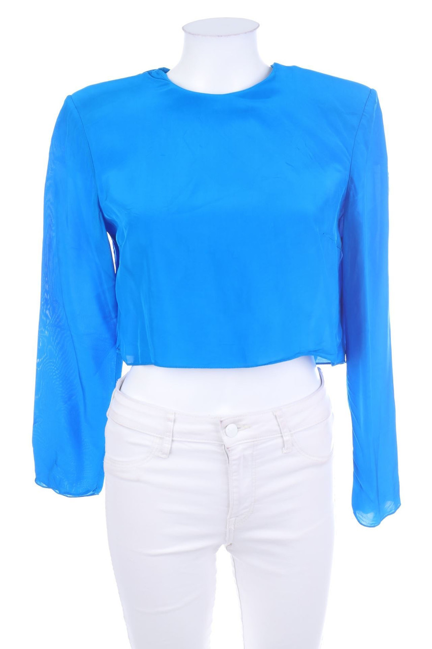 ZARA - Cropped-Bluse - M