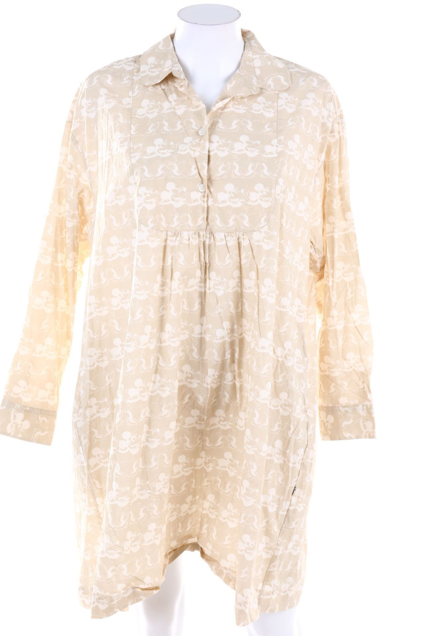 WOOD WOOD - Shirt Dress, A-Line with Print - D 36