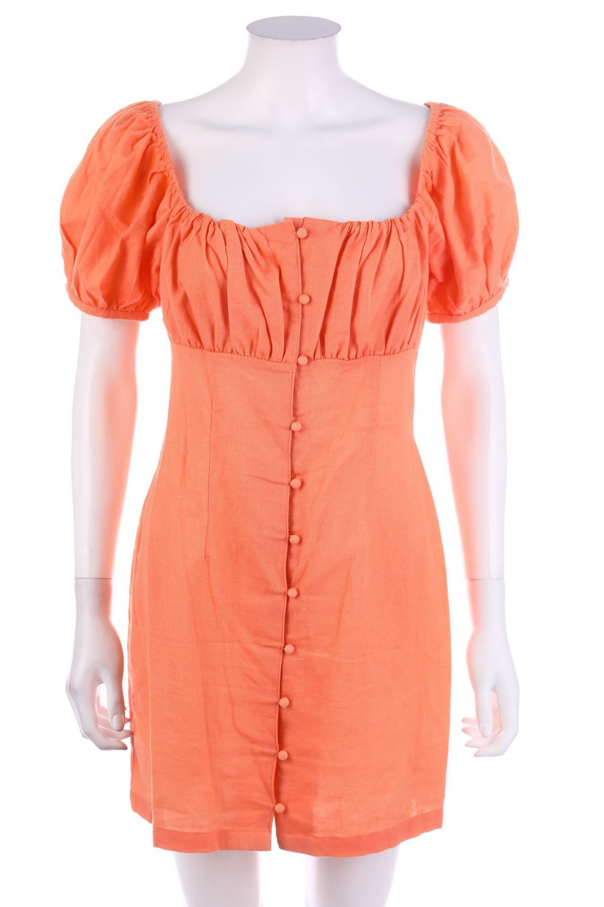 asos - Kleid mit Puffärmeln - D 34