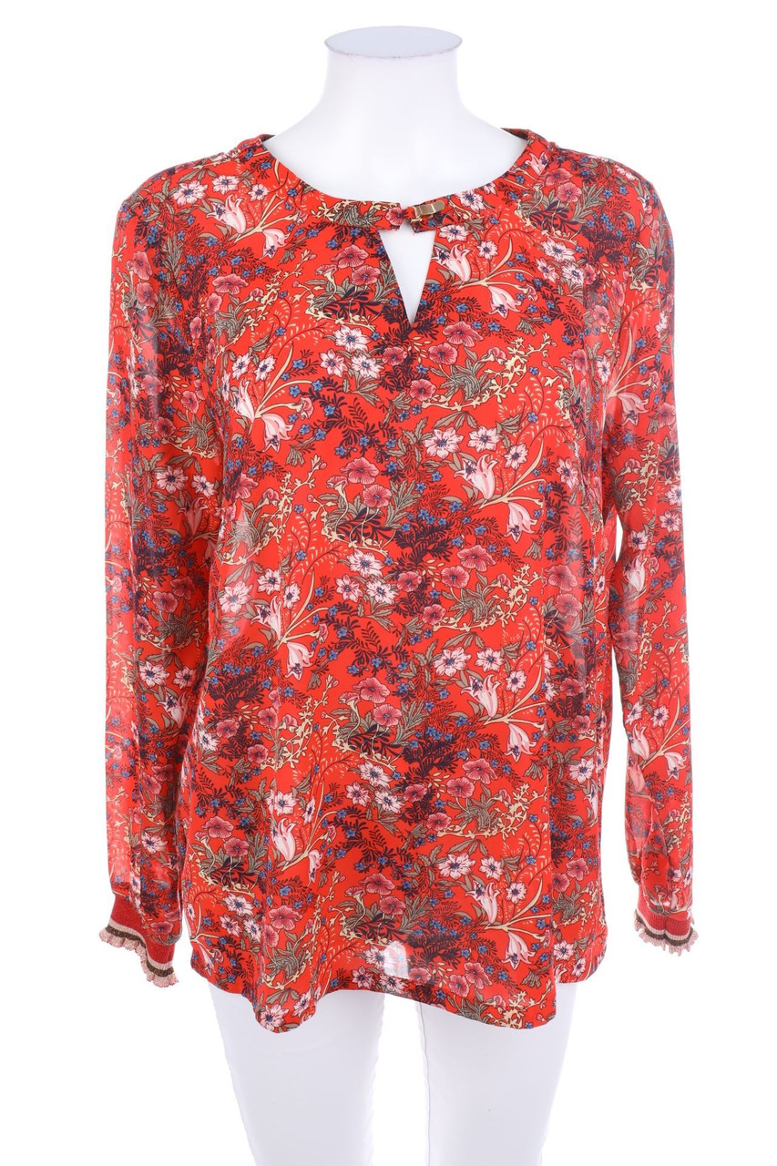 FRANSA - Blouse with floral print - L
