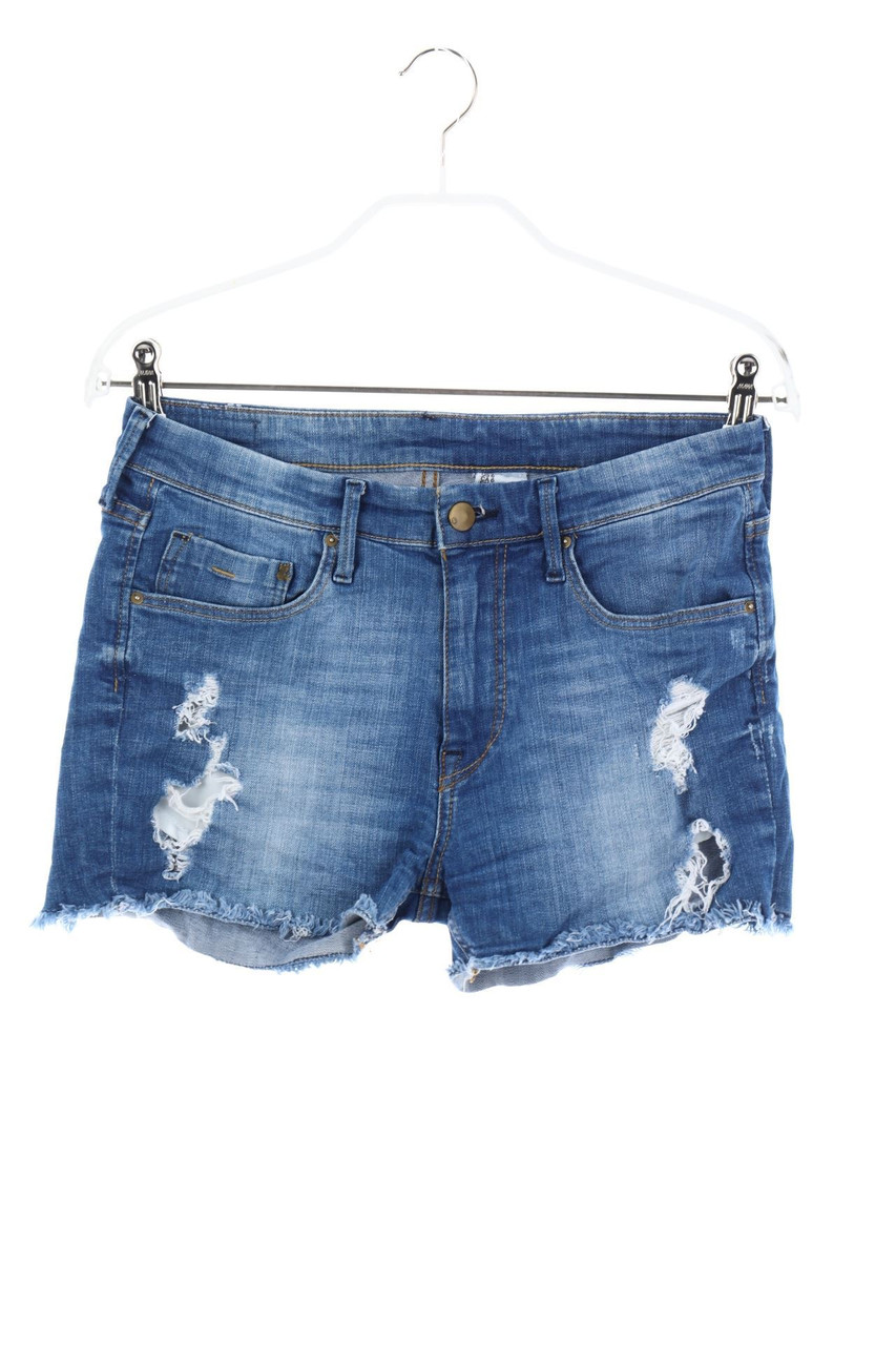 H&M &denim - Destroyed Jeans-Shorts - D 36