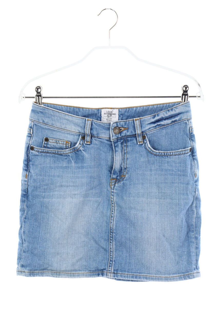 H&M LOGG - Used Look-Mini-Jeansrock - D 34