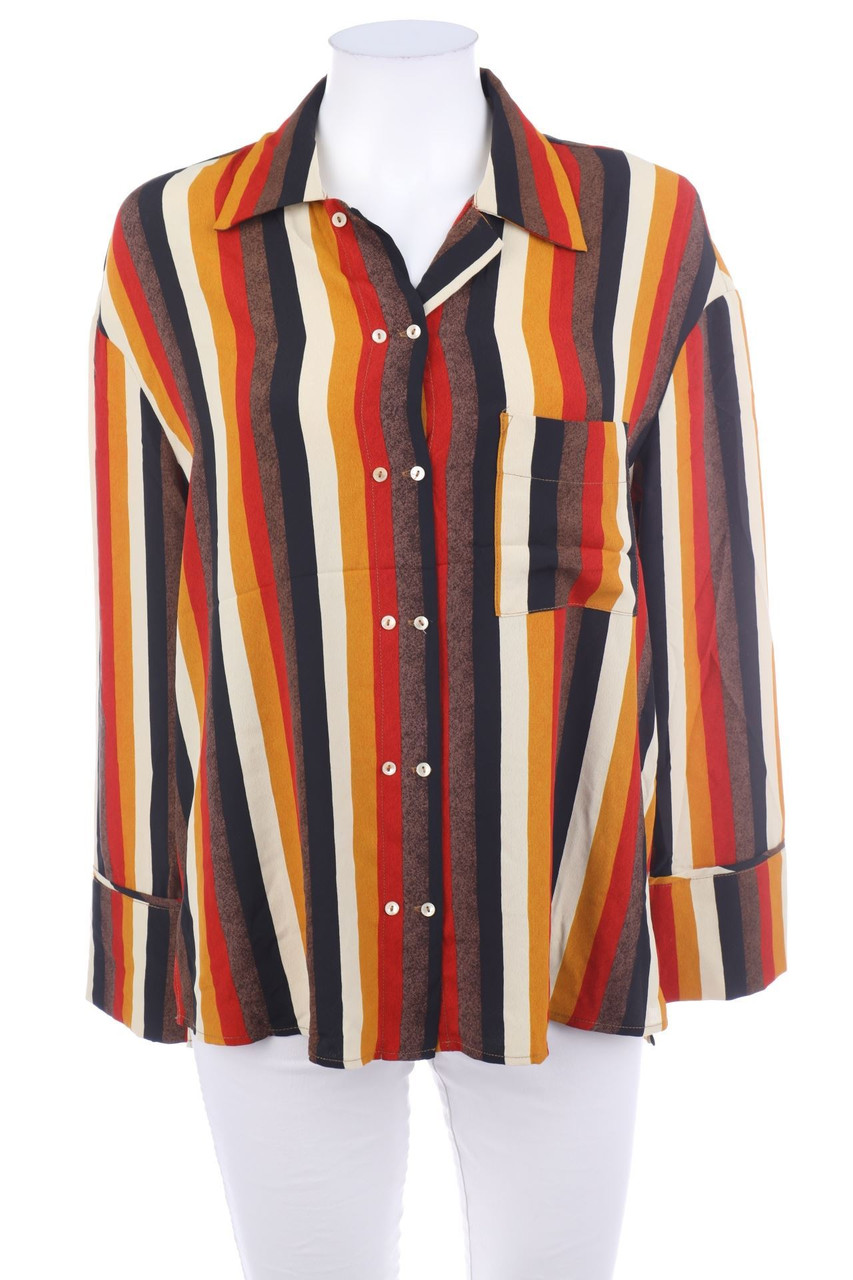 MANGO SUIT - Blouse with Stripes - M