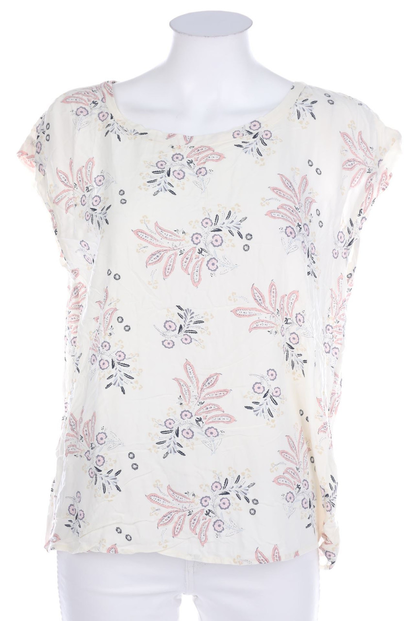 Abercrombie & Fitch - Shortsleeve Blouse with floral print - M