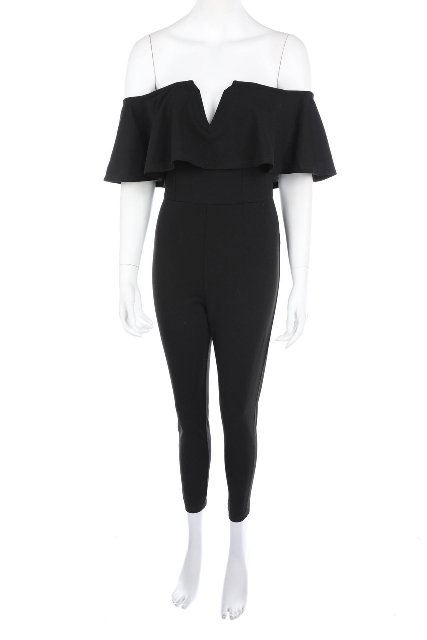 SHEIN - Jumpsuit mit Volants - L