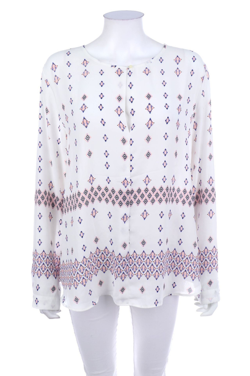GAP - Tunika-Bluse mit Ethno-Print - XL