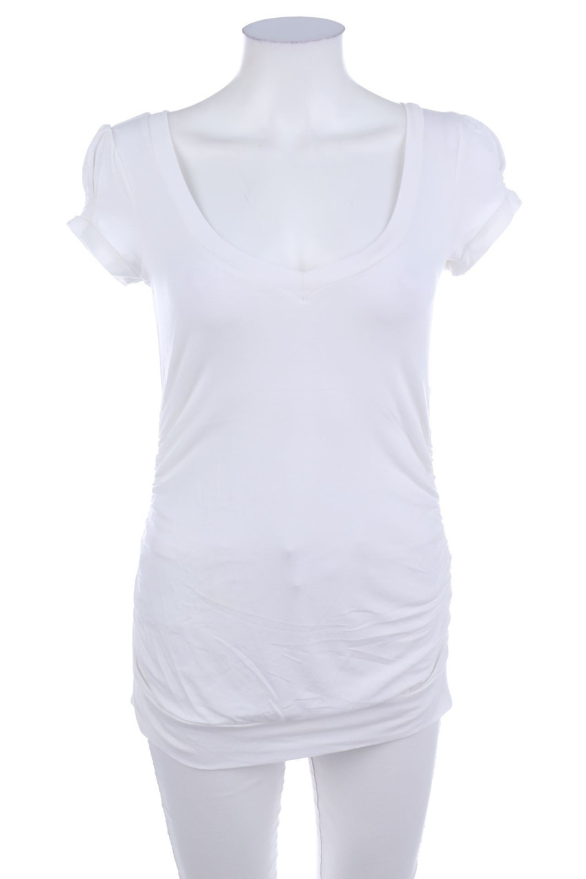 TALLY WEiJL - Shortsleeve-Shirt with Draping - D 34