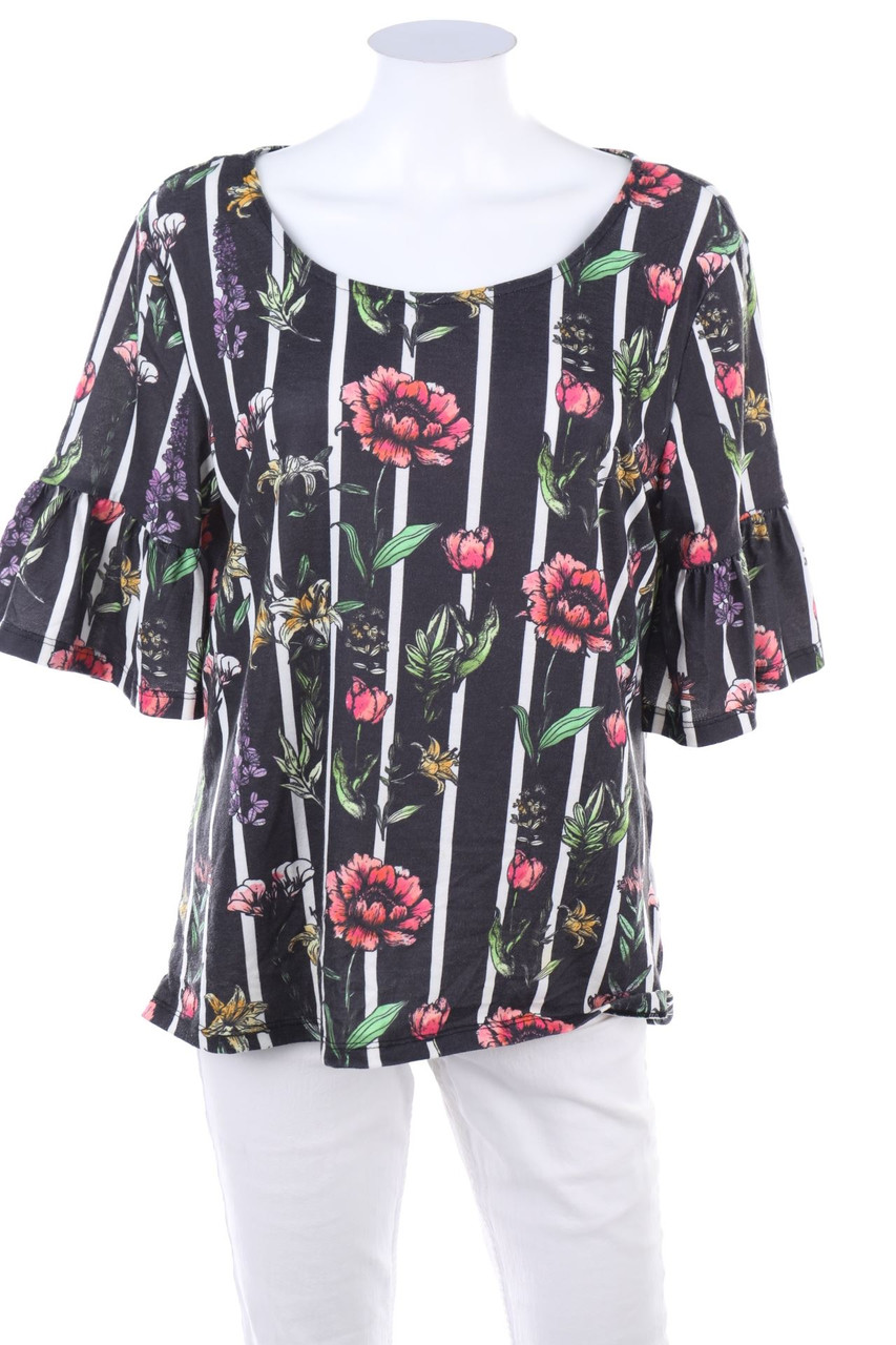 Laura Torelli - Kurzarm-Shirt - M