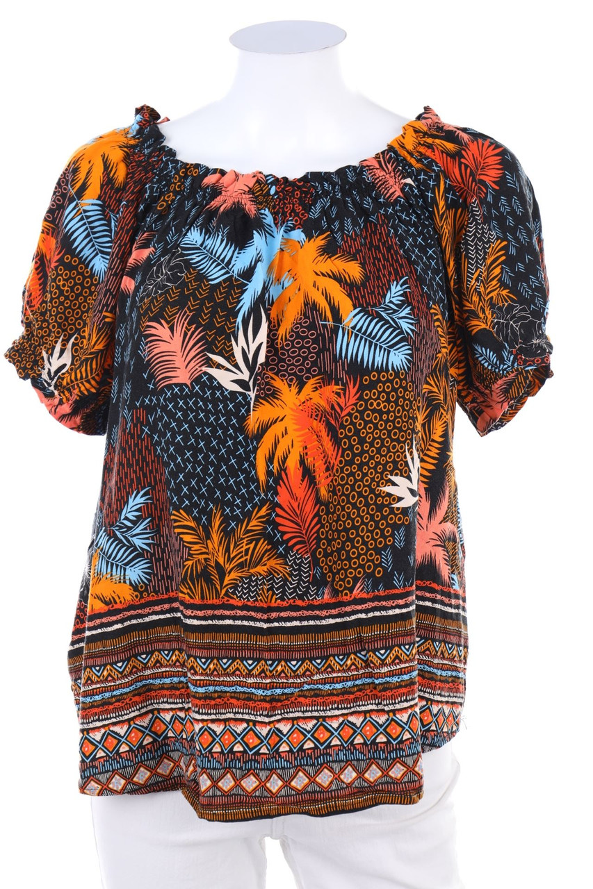 Laura Torelli - Shortsleeve Blouse - XL