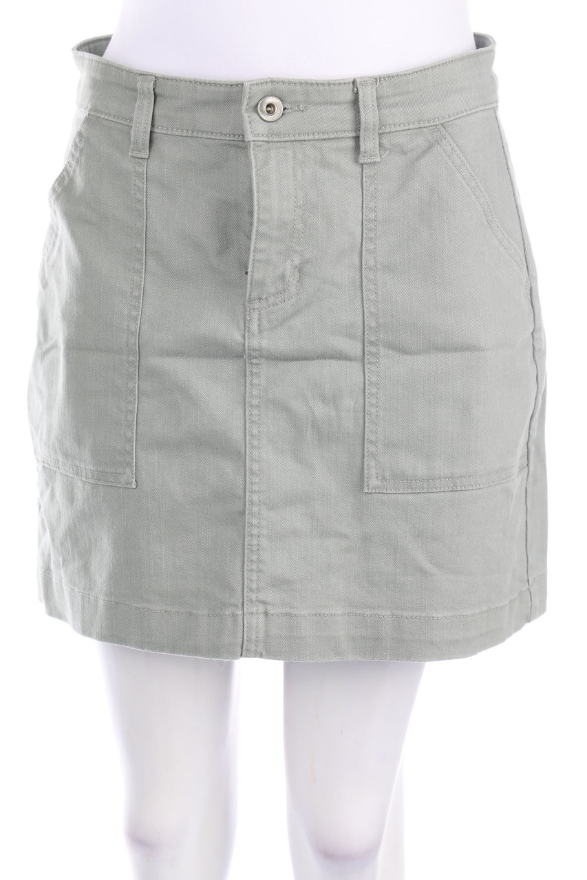 H&M LOGG - Denim-Jeansrock - D 38