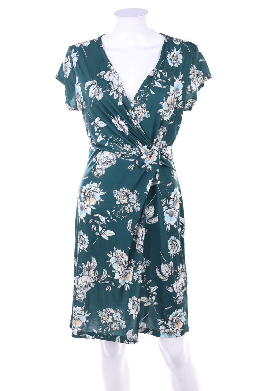 ANNA FIELD - Cocktail Dress with Draping - S