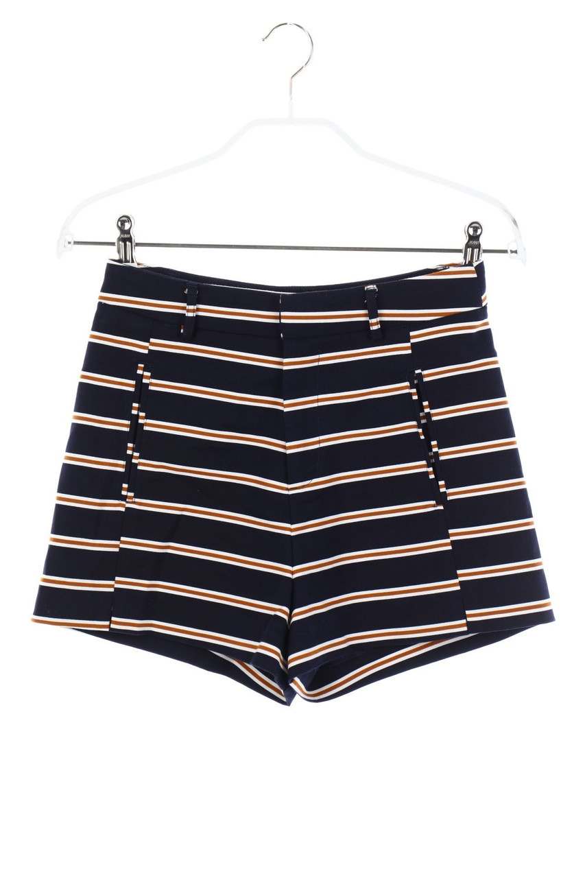 Stradivarius - High Waist-Shorts with Stripes - D 32