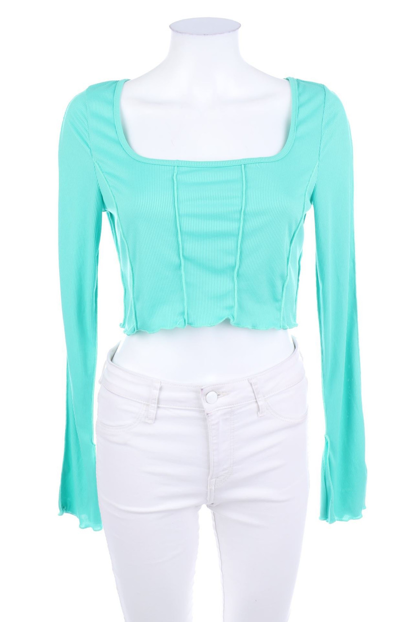 SHEIN - Cropped-Shirt mit Rückenausschnitt - L