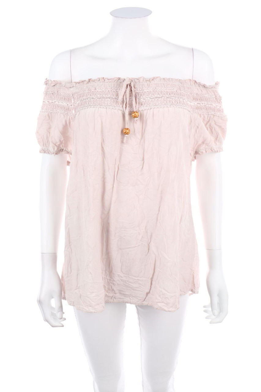 No Label - Off-the-shoulder blouse - L