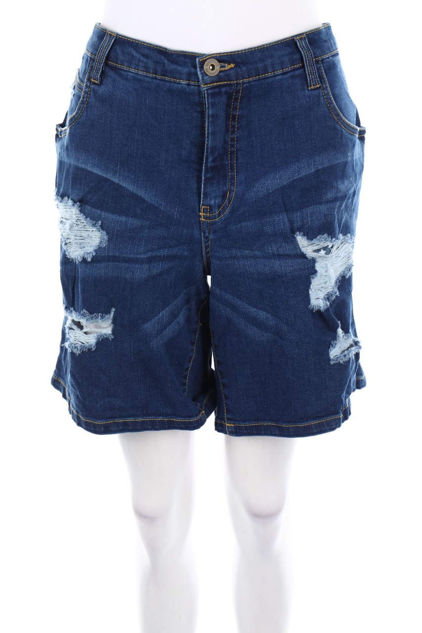 RAINBOW - Destroyed Jeans-Shorts - D 44