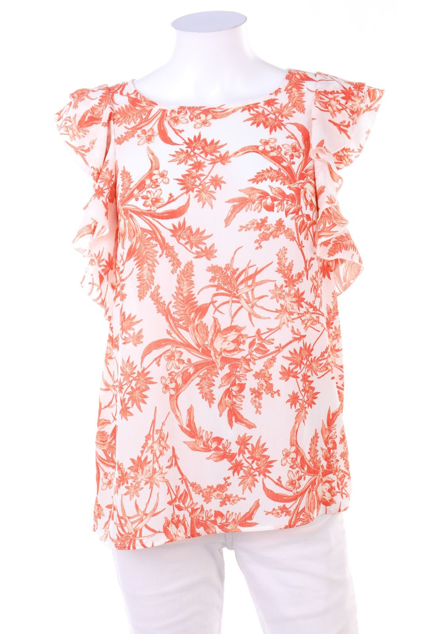 H&M - Blusentop mit Blumen-Print - D 36