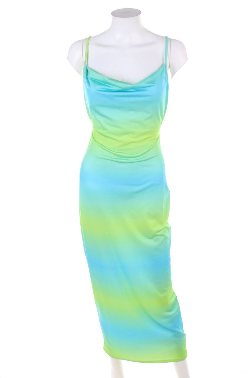 NA-KD - Maxi Dress with Deep Back Cutout - XS