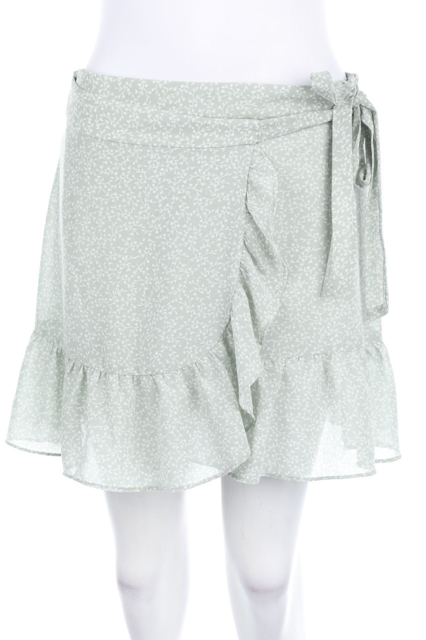 PAMELA X NA-KD - Skort with Wrap-Effect with floral print - D 40