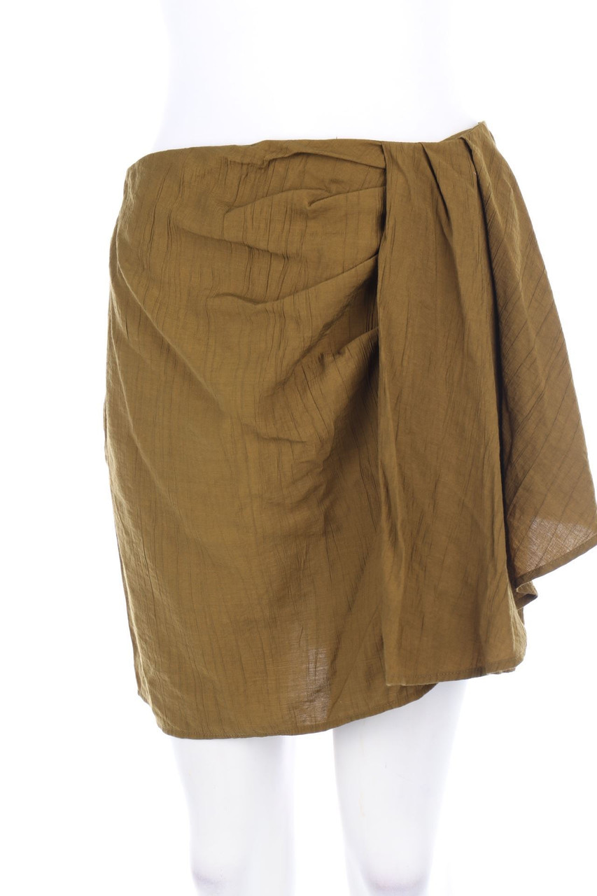 ZARA - Skirt with Wrap-Effect - M