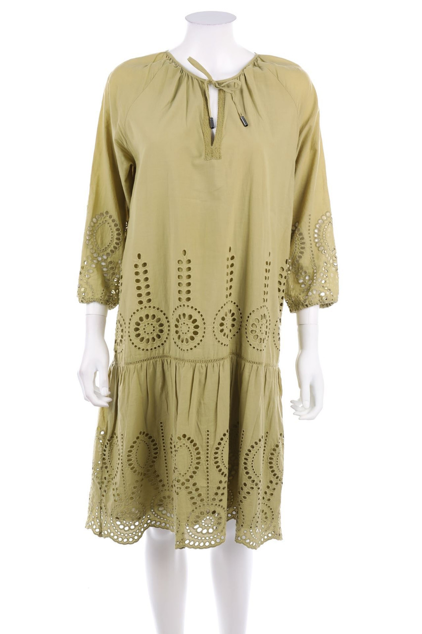 paul kehl - Boho-Tunic Dress, Eyelet Lace  - D 36