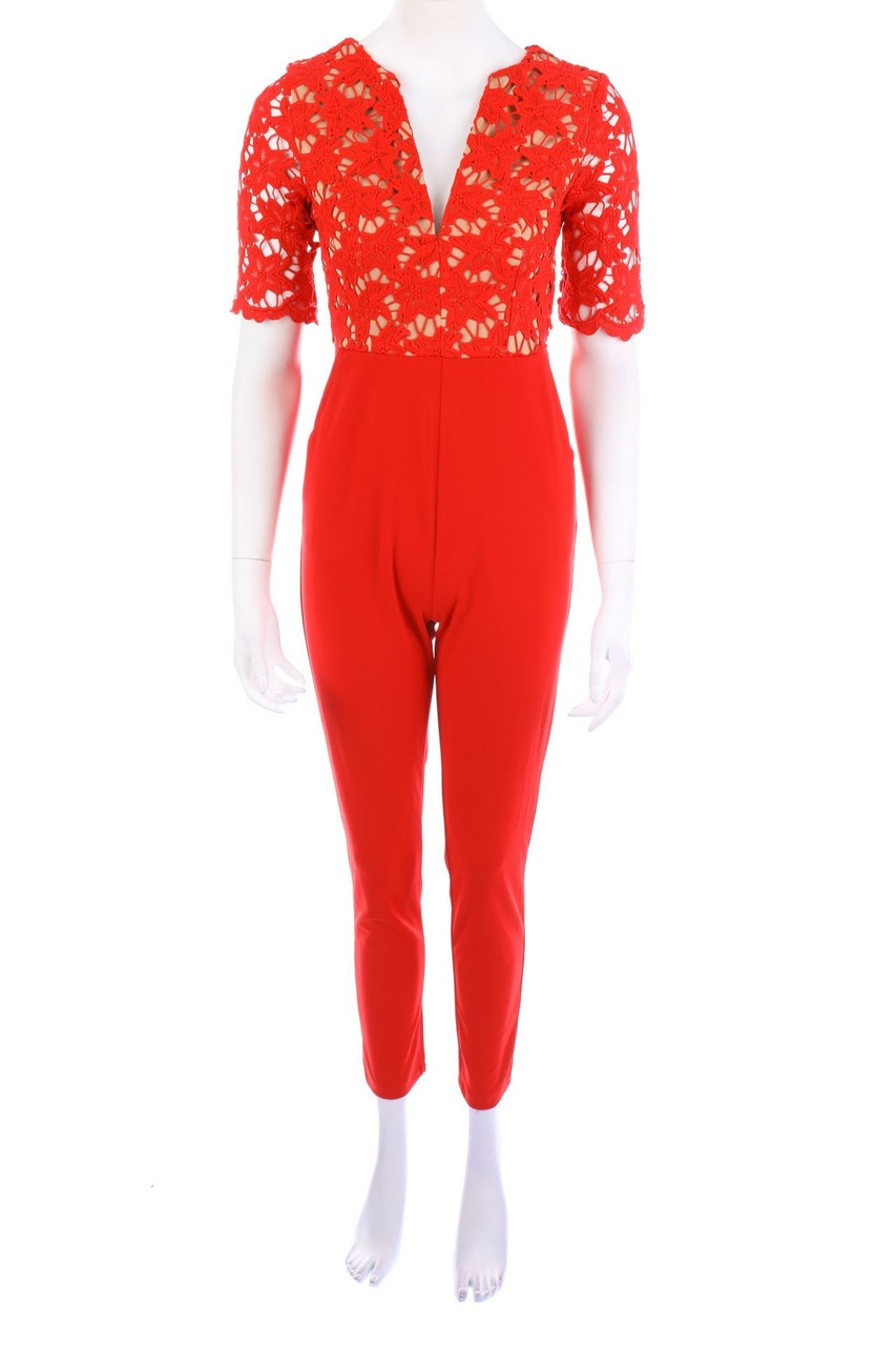 No Label - Lace-Jumpsuit - S