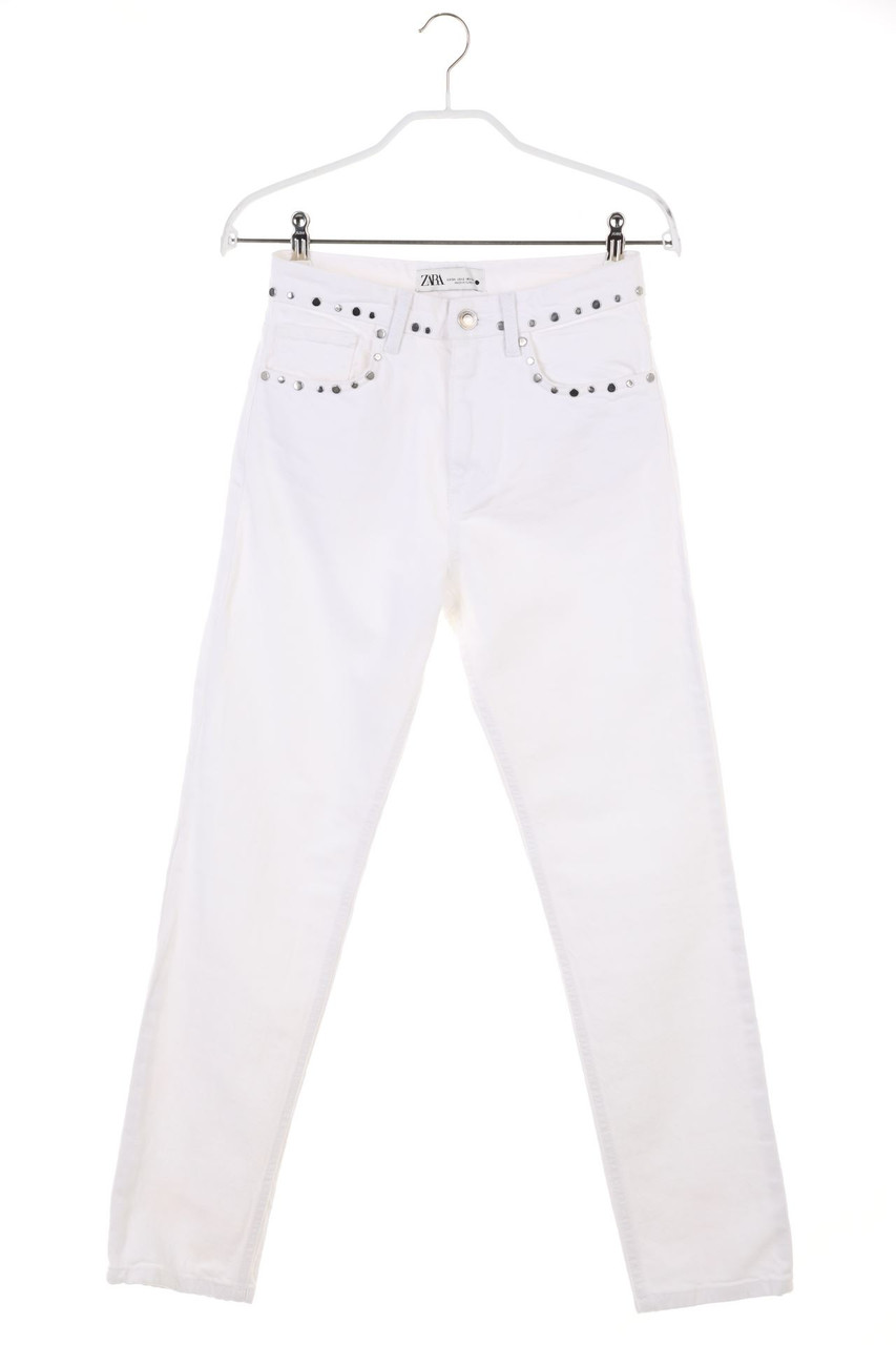 ZARA - skinny jeans with Studs - D 32