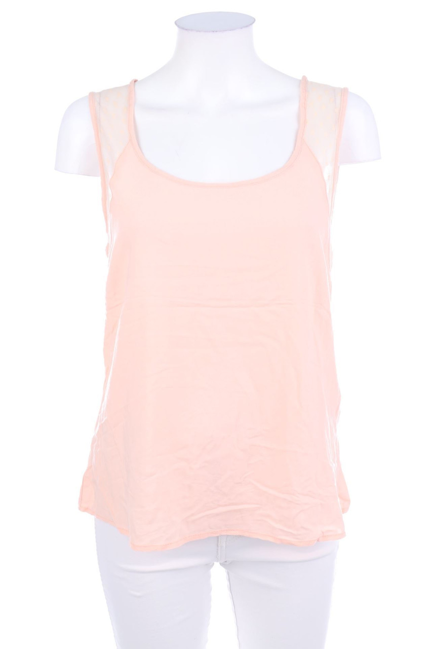 VERO MODA - Tanktop aus Viskose mit Spitze - S