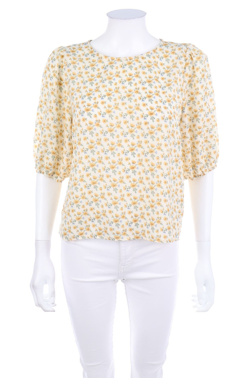 DAZY - Bluse mit floralem Muster - XL