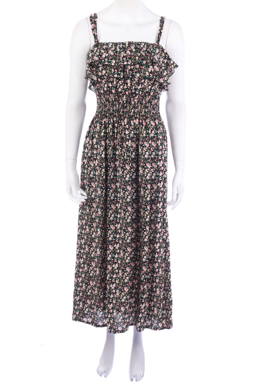 No Label - Maxi Dress with Flower Print - S