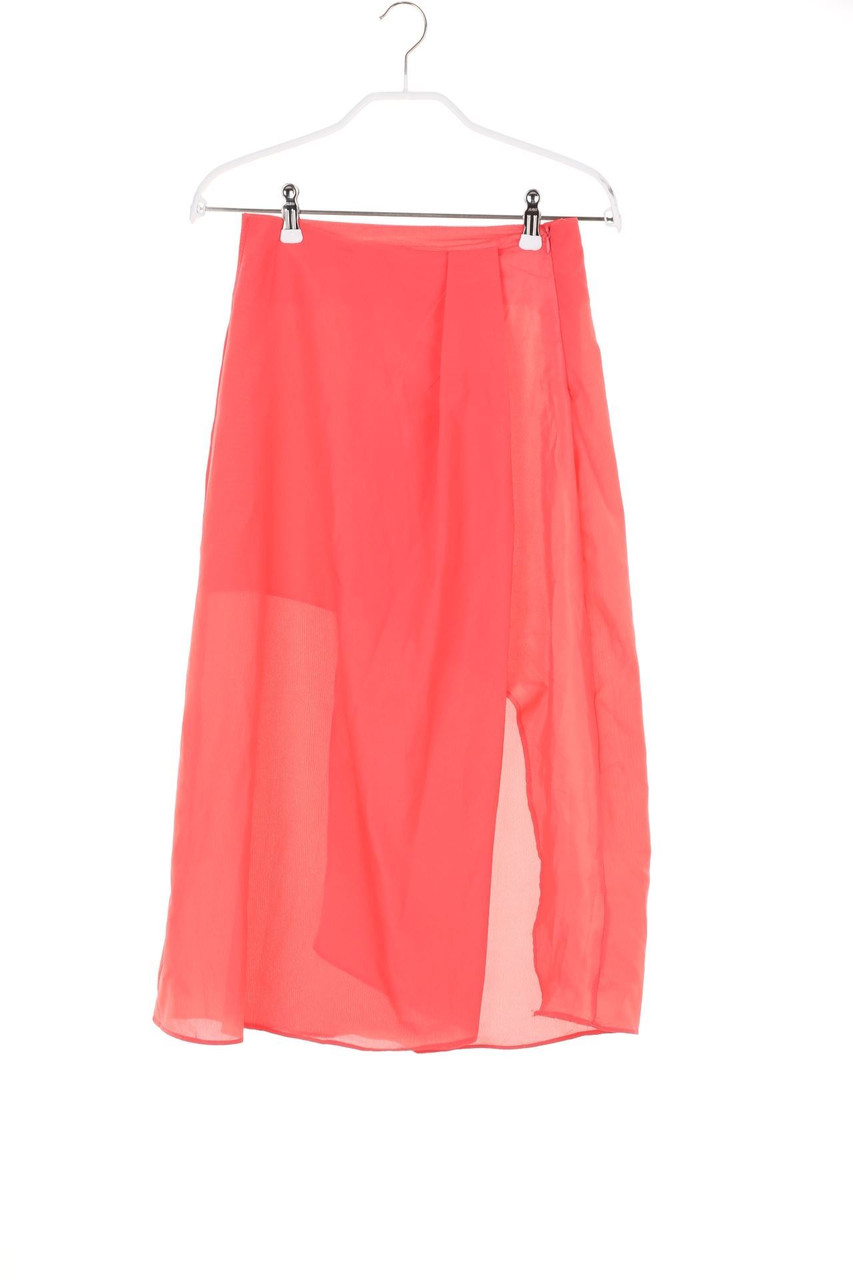 No Label - Vokuhila-Skirt with Wrap-Effect - XXS